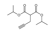 dipropan-2-yl 2-prop-2-ynylpropanedioate Structure