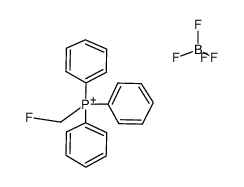 (Fluoromethyl)triphenylphosphonium tetrafluoroborate Structure