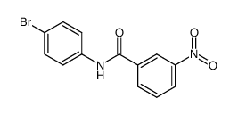 3-nitro-N-(4-bromophenyl)benzamide Structure