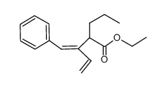 ethyl 4-phenyl-2-propyl-3-vinyl-3(Z)-butenoate结构式