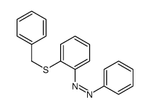 (2-benzylsulfanylphenyl)-phenyldiazene结构式