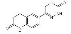 5-(2-oxo-3,4-dihydro-1H-quinolin-6-yl)-3,6-dihydro-1,3,4-thiadiazin-2-one Structure