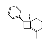 2-Methyl-exo-7-phenylbicyclo[4.2.0]oct-1-en Structure