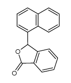 3-(naphthalen-1-yl)isobenzofuran-1(3H)-one Structure