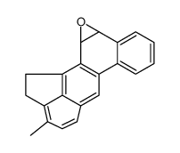 11,12-Epoxy-11,12-dihydro-3-methylcholanthrene结构式