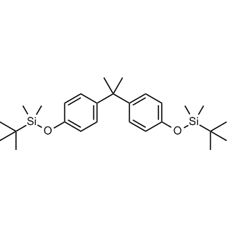 (((丙烷-2,2-二基双(4,1-亚苯基))双(氧基))双(叔丁基二甲基硅烷)图片