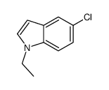 5-chloro-1-ethylindole Structure