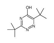 3,6-ditert-butyl-2H-1,2,4-triazin-5-one Structure