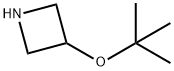 3-(叔丁氧基)氮杂环丁烷结构式
