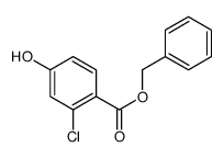 benzyl 2-chloro-4-hydroxybenzoate结构式