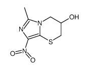 3-Methyl-1-nitro-3,5,6,7-tetrahydro-2H-imidazo(5,1-b)(1,3)thiazin-6-ol picture