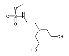 methyl N-[2-[bis(2-hydroxyethyl)amino]ethyl]sulfamate Structure