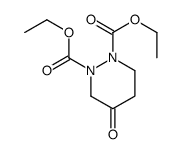 diethyl 4-oxodiazinane-1,2-dicarboxylate Structure