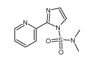 N,N-dimethyl-2-(pyridin-2-yl)-1H-imidazole-1-sulfonamide Structure