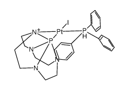 (η2-P(N(CH2CH2)2N)2)PtIPPh3结构式