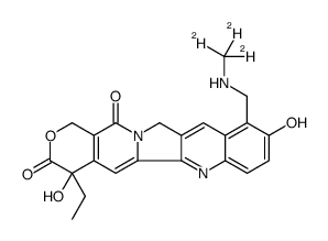 N-Desmethyl Topotecan-d3图片