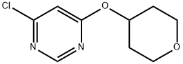 4-chloro-6-(oxan-4-yloxy)pyrimidine Structure