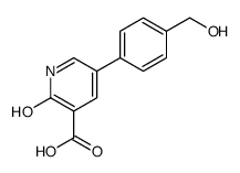 5-[4-(hydroxymethyl)phenyl]-2-oxo-1H-pyridine-3-carboxylic acid Structure