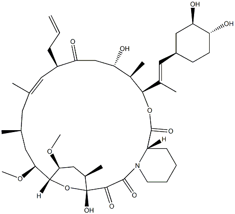 Tacrolimus 31-DMT Structure