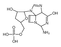 3,N(4)-etheno-3'-deoxyguanosine monophosphate structure