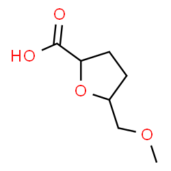 2-Furancarboxylicacid,tetrahydro-5-(methoxymethyl)-(9CI) structure