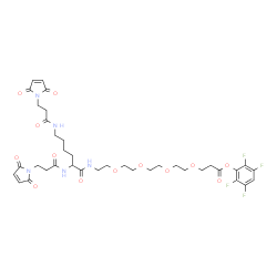 Bis-Mal-Lysine-PEG4-TFP ester图片