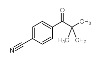 4'-CYANO-2,2-DIMETHYLPROPIOPHENONE结构式