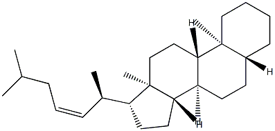 (Z)-5α-Cholest-22-ene结构式