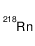 radon-218 Structure