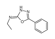 N-ethyl-5-phenyl-1,3,4-oxadiazol-2-amine Structure