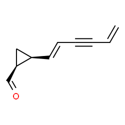 Cyclopropanecarboxaldehyde, 2-(1,5-hexadien-3-ynyl)-, [1S-[1alpha,2alpha(E)]]- (9CI) picture