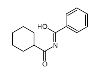 N-(cyclohexanecarbonyl)benzamide结构式