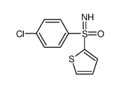 (4-chlorophenyl)-imino-oxo-thiophen-2-yl-λ6-sulfane Structure