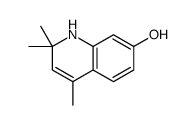 2,2,4-triMethyl-1,2-dihydroquinolin-7-ol结构式