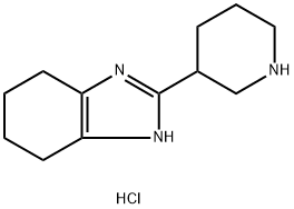 2-(哌啶-3-基)-4,5,6,7-四氢-1H-苯并[D]咪唑二盐酸盐图片