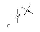 trimethyl(trimethylsilylmethyl)azanium,iodide Structure