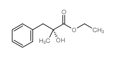 ETHYL (R)-2-HYDROXY-2-METHYLBENZENEPROPANOATE Structure