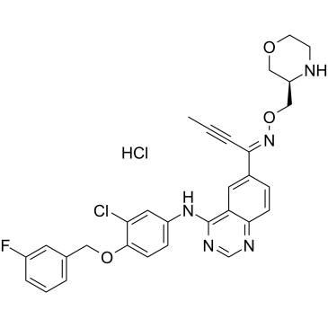 Epertinib hydrochloride Structure