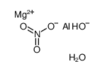 magnesium,aluminum,hydroxide,nitrate,hydrate Structure