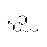 1-(3-Buten-1-yl)-4-fluoronaphthalene Structure