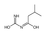 ISOVALERYLUREA structure