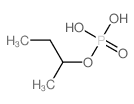 Phosphoric acid,mono(1-methylpropyl) ester Structure