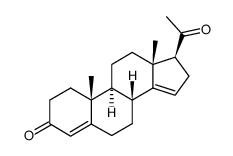 Pregna-4,14-diene-3,20-dione structure