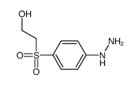 2-[(4-hydrazinophenyl)sulphonyl]ethanol structure