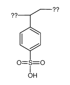 Poly(styrene sulfonic acid) structure