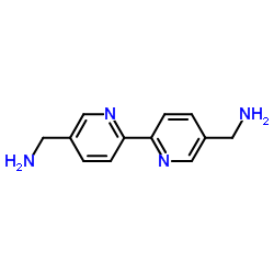 2,2'-Bipyridine-5,5'-diyldimethanamine结构式