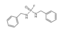 Fluorobis(benzylamino)phosphine oxide structure