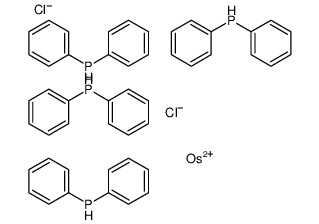 diphenylphosphane,osmium(2+),dichloride Structure