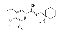 N-[[1-(dimethylamino)cyclohexyl]methyl]-3,4,5-trimethoxybenzamide Structure