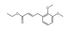 ethyl (2E)-4-(2,3-dimethoxyphenyl)but-2-enoate Structure